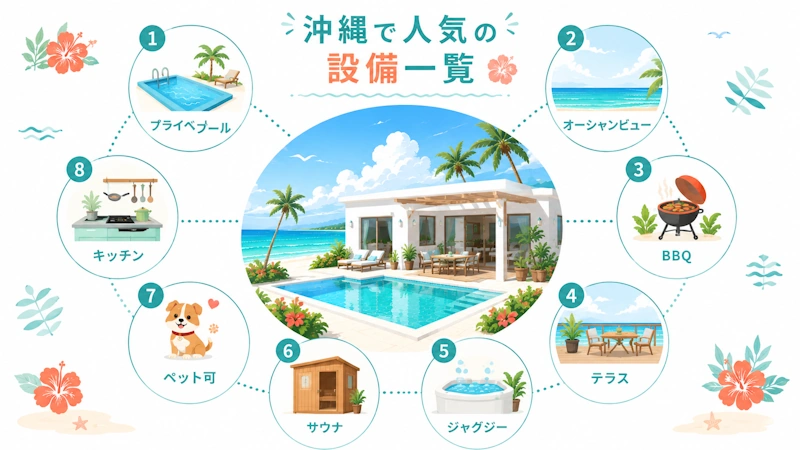 沖縄で人気の設備一覧