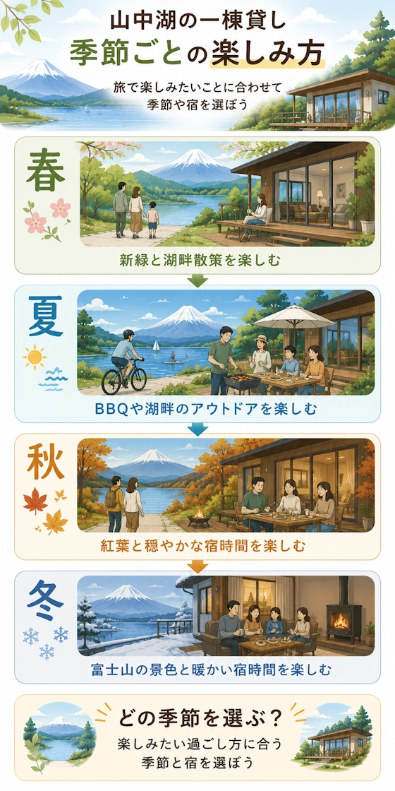 季節別の楽しみ方